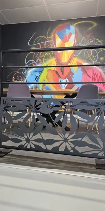 Habillage décoratif "flowers"